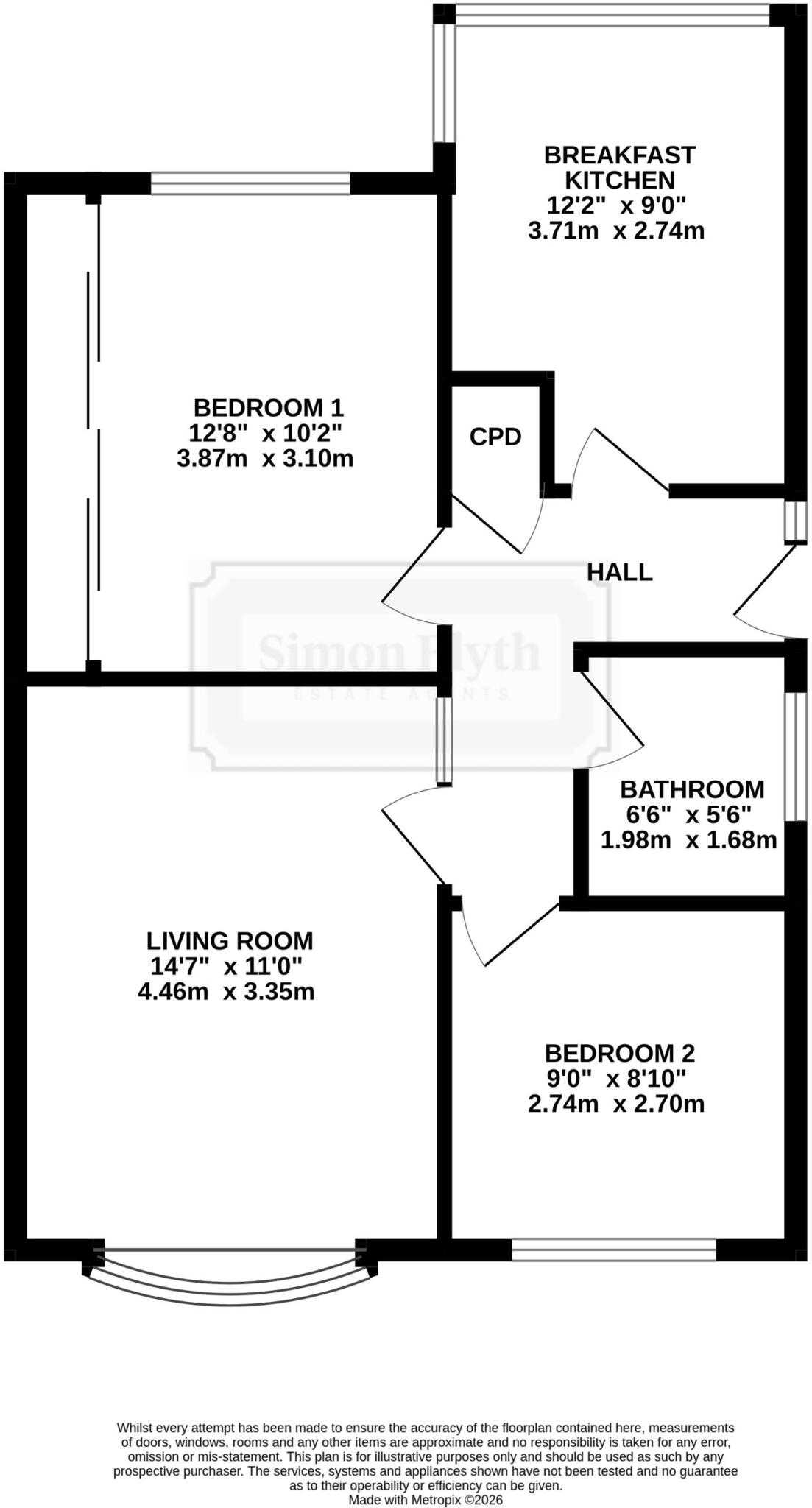 Oakland Court, Kirkburton, HD8 floorplan