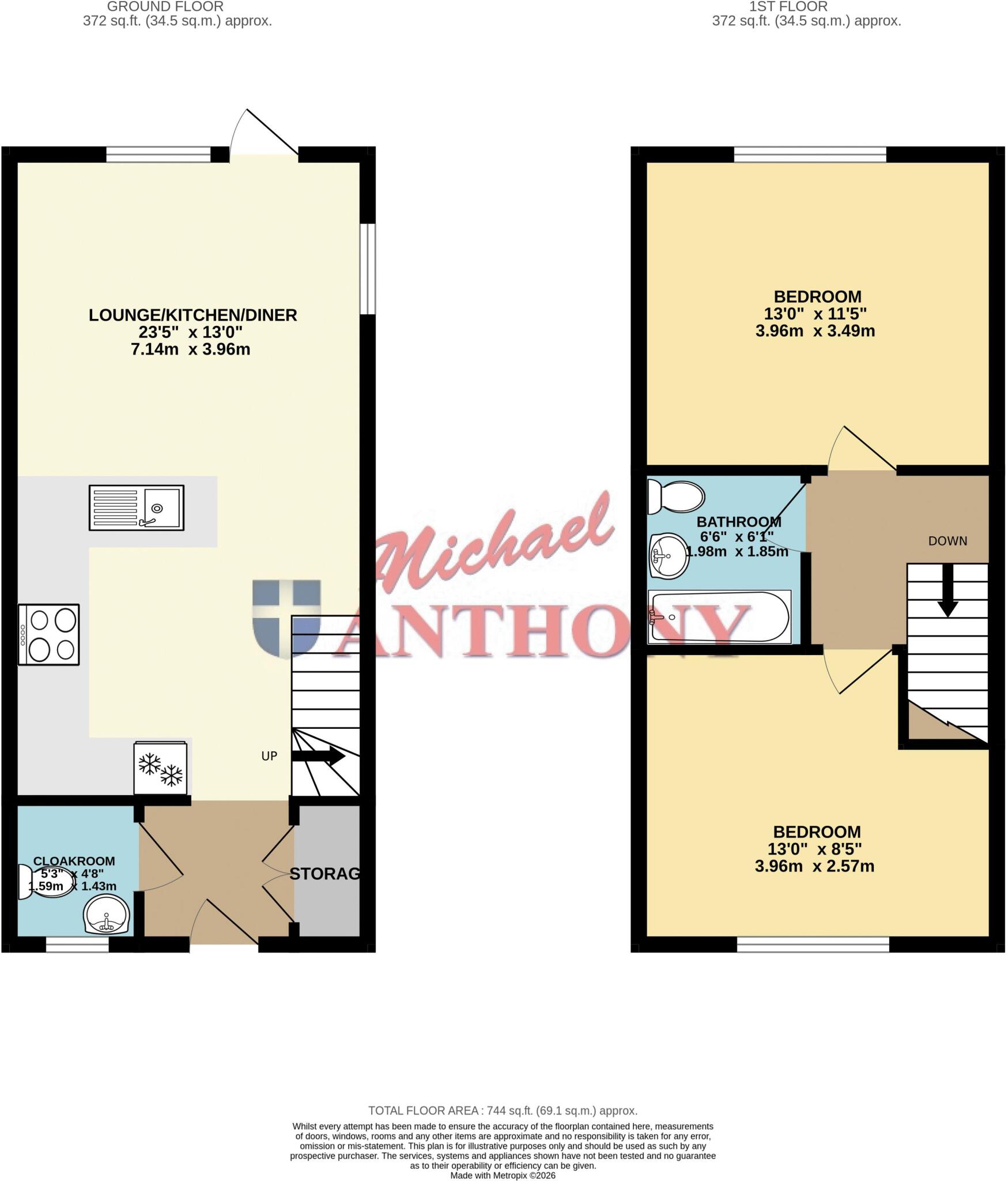 Lansbury Road, Newton Leys, Milton Keynes floorplan