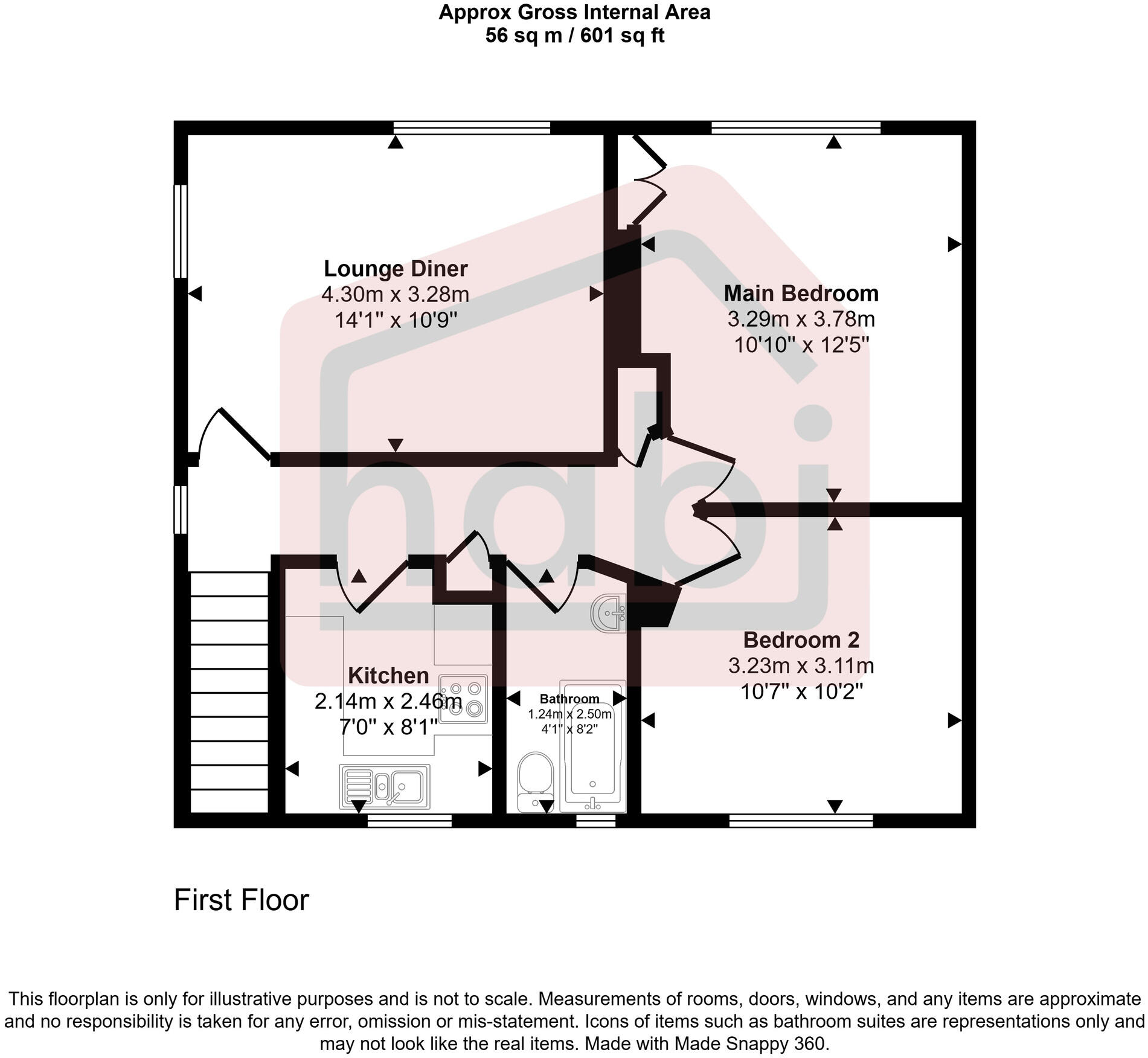 Lovelace Road, Norwich, NR4 floorplan