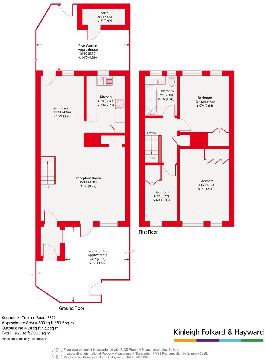 Croxted Road, West Dulwich, London, SE21 floorplan