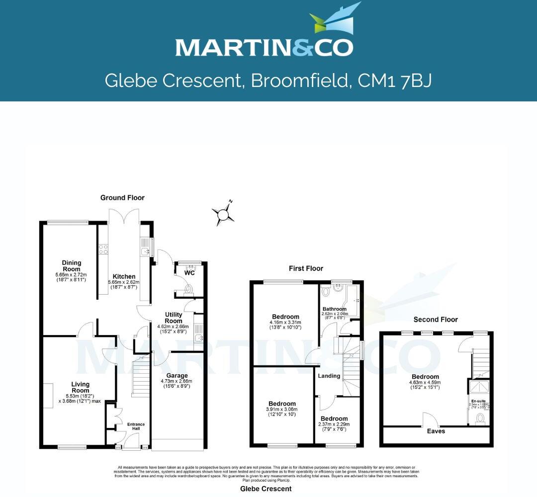 Glebe Crescent, Broomfield floorplan