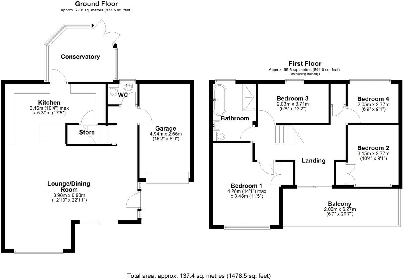 Seaview Drive, Ogmore-By-Sea, Vale of Glamorgan, CF32 0PB floorplan