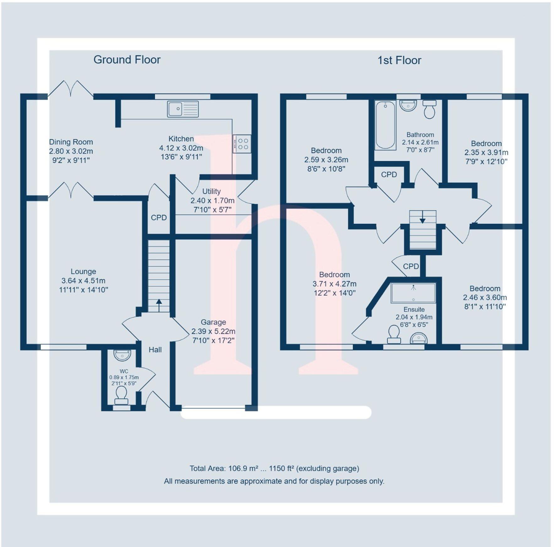 Hartwell Street, Wirral, CH46 floorplan