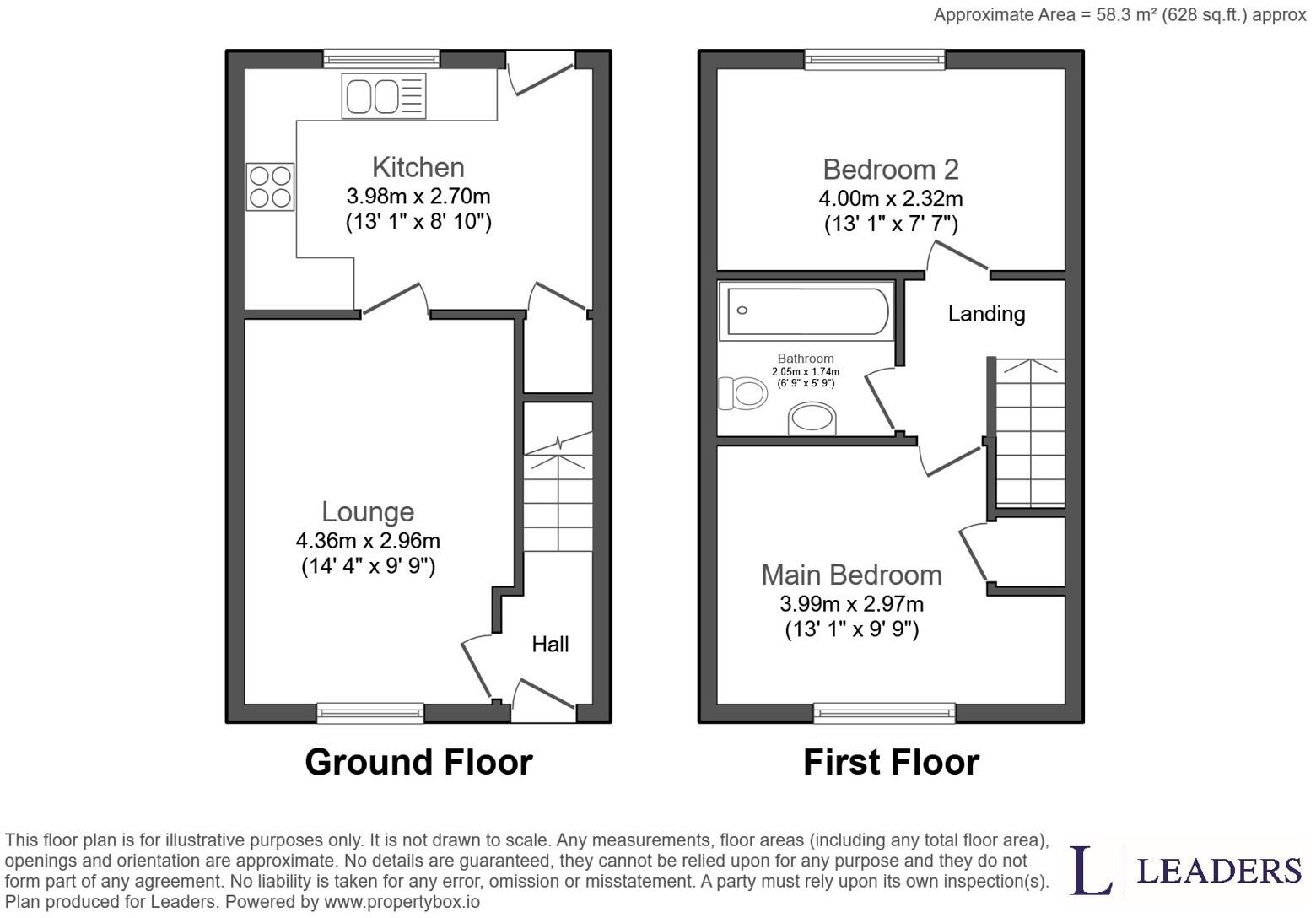 Woodall Avenue, Saltney, Chester, CH4 floorplan
