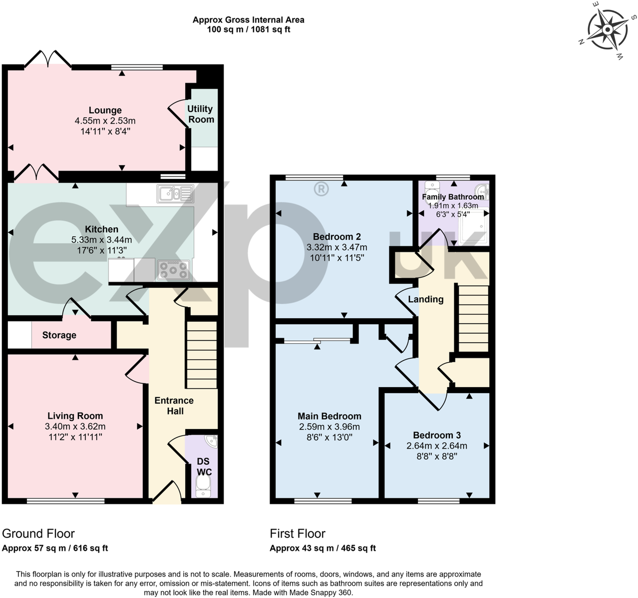 Drayton Way, Nuneaton, CV10 floorplan