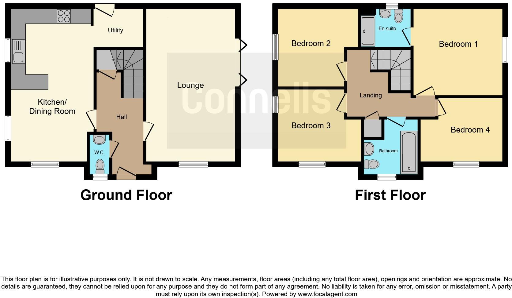 Clay Pit Close, Raunds, Wellingborough floorplan