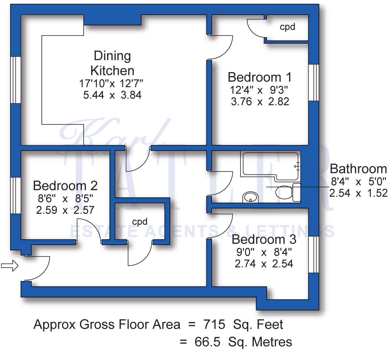Grange Mount, Prenton, Wirral floorplan
