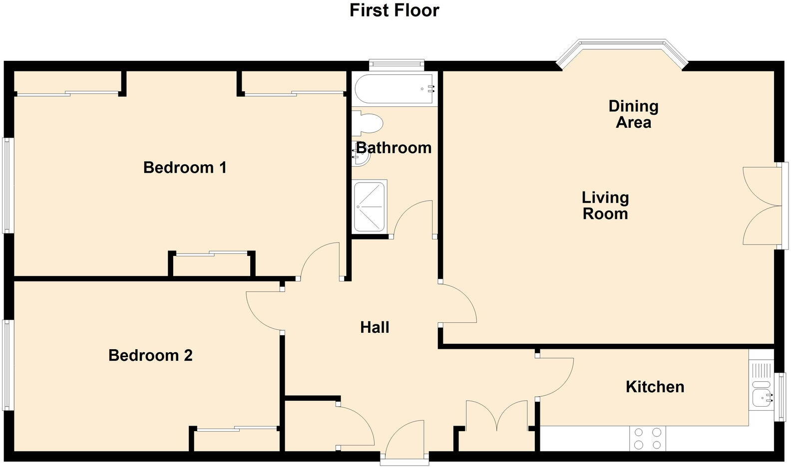 Churchtown Gardens, Southport, PR9 floorplan