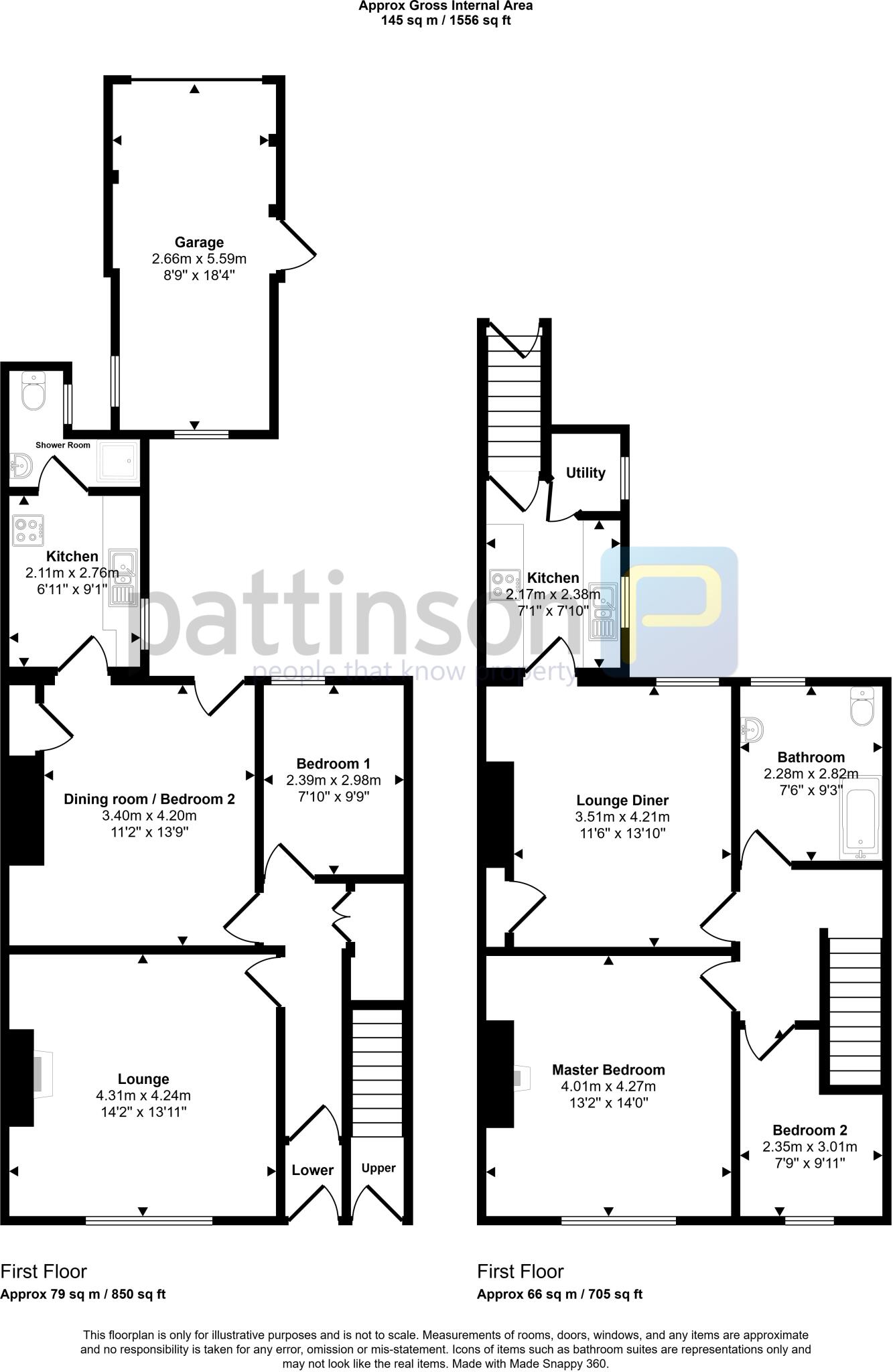 Park View, Ashington, Northumberland, NE63 8HR floorplan