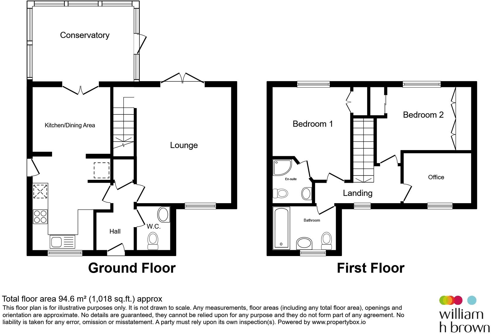 Botham Fields, Huddersfield floorplan
