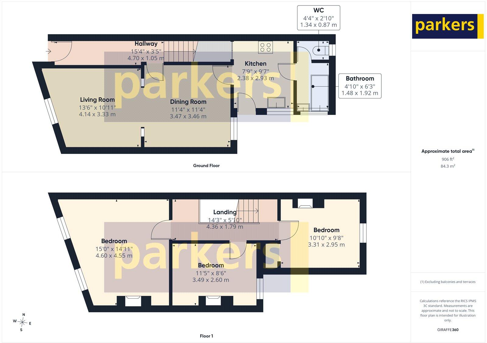Southampton Street, Reading, Berkshire, RG1 floorplan