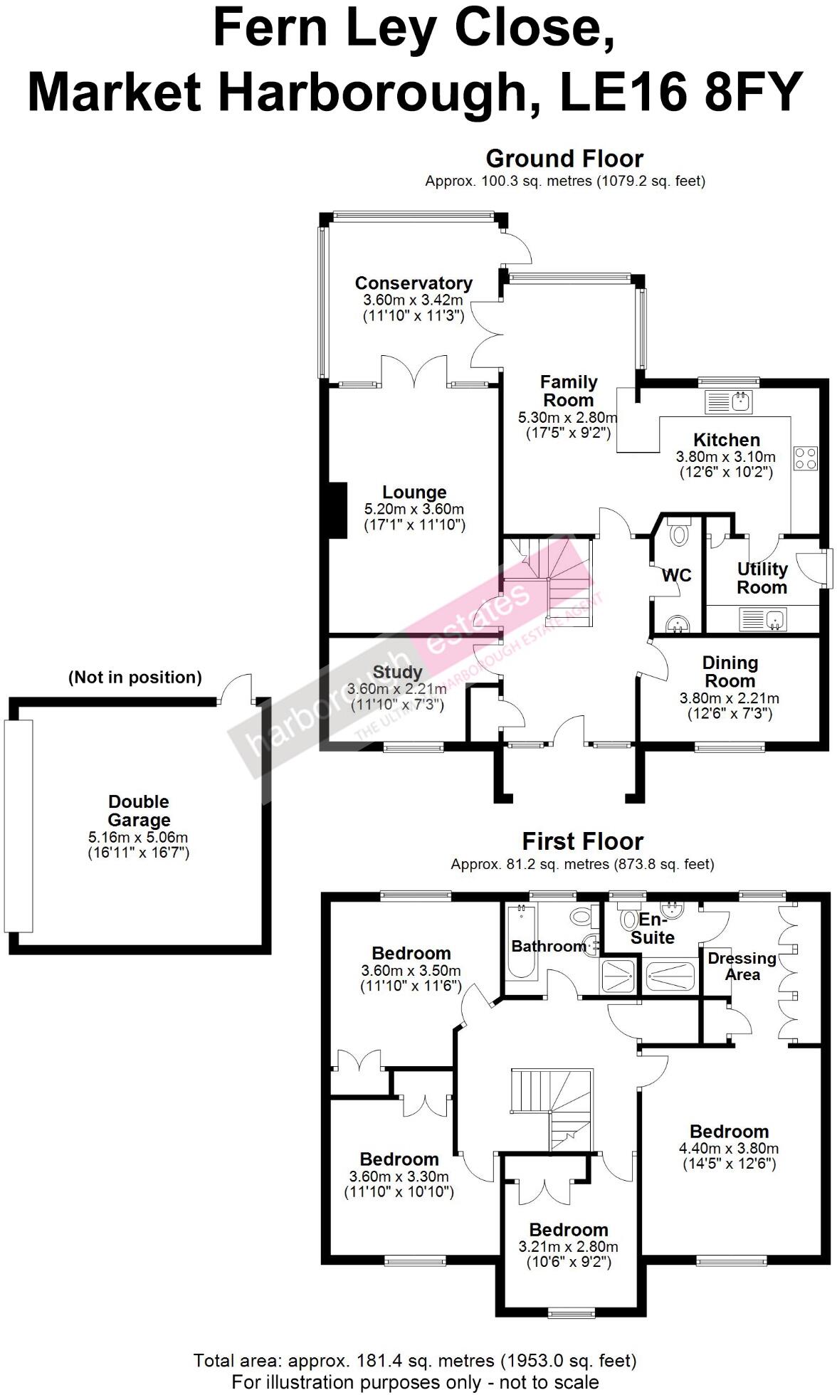 Fern Ley Close, Market Harborough, Leicestershire, LE16 floorplan