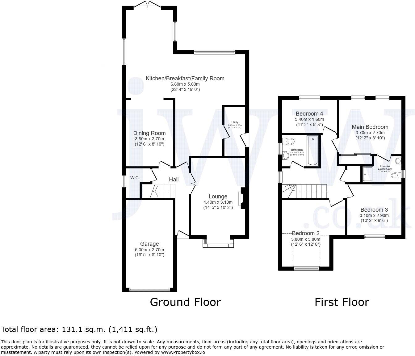 Chestnut Court, Toft Hill, Bishop Auckland, DL14 floorplan