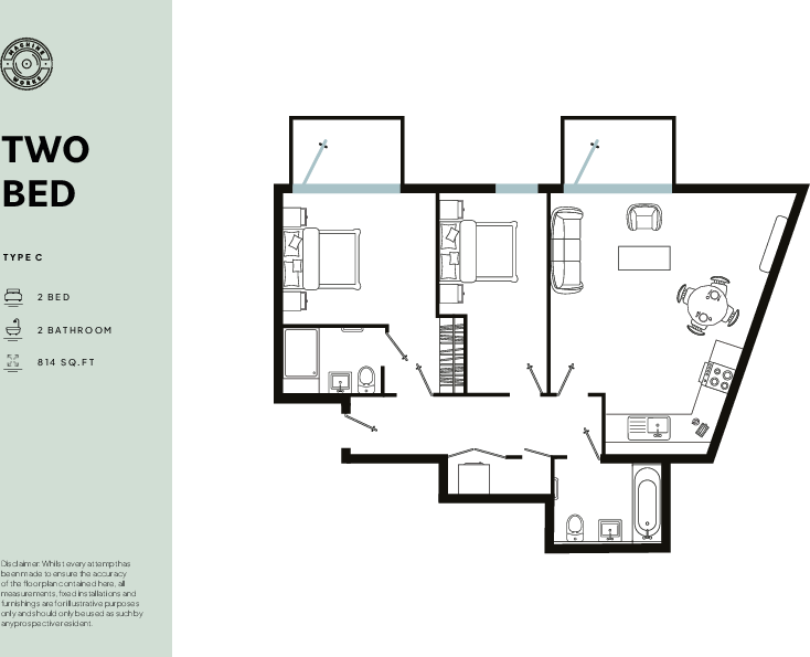 Flat 60, Machine Works House, Hayes, Middlesex, UB3 floorplan