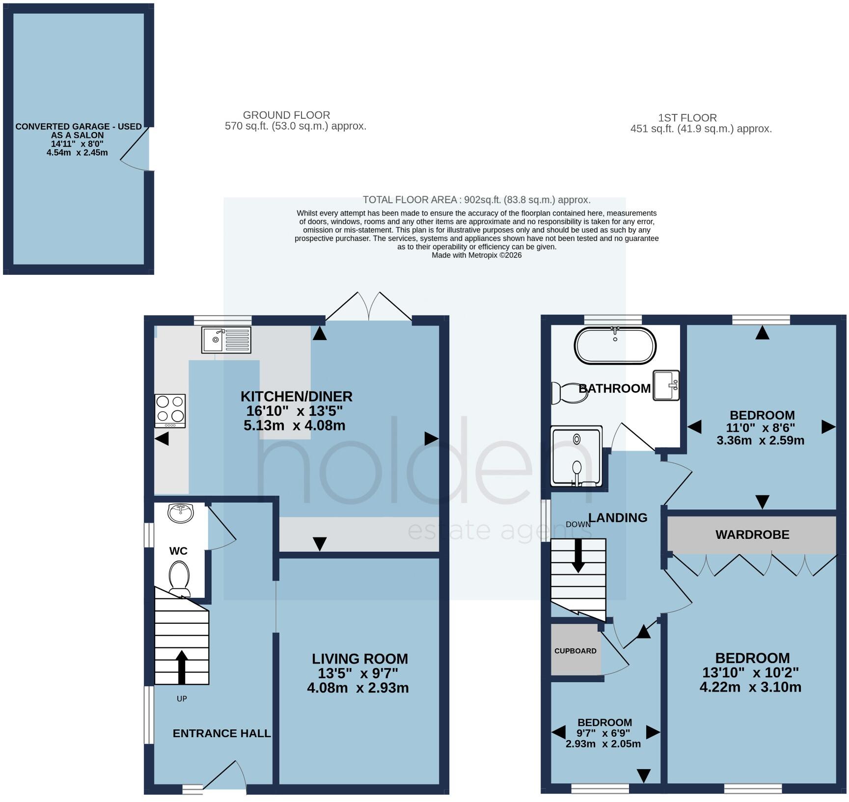 Southey Close, Heybridge, Maldon floorplan
