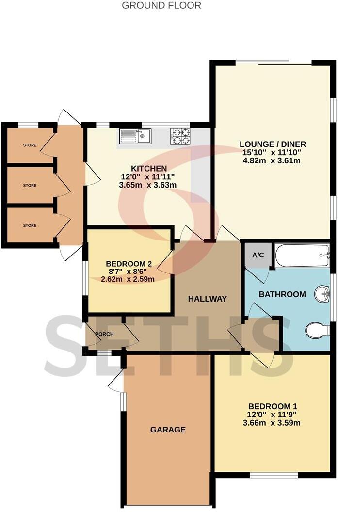 Oakside Close, Goodwood, Leicester floorplan