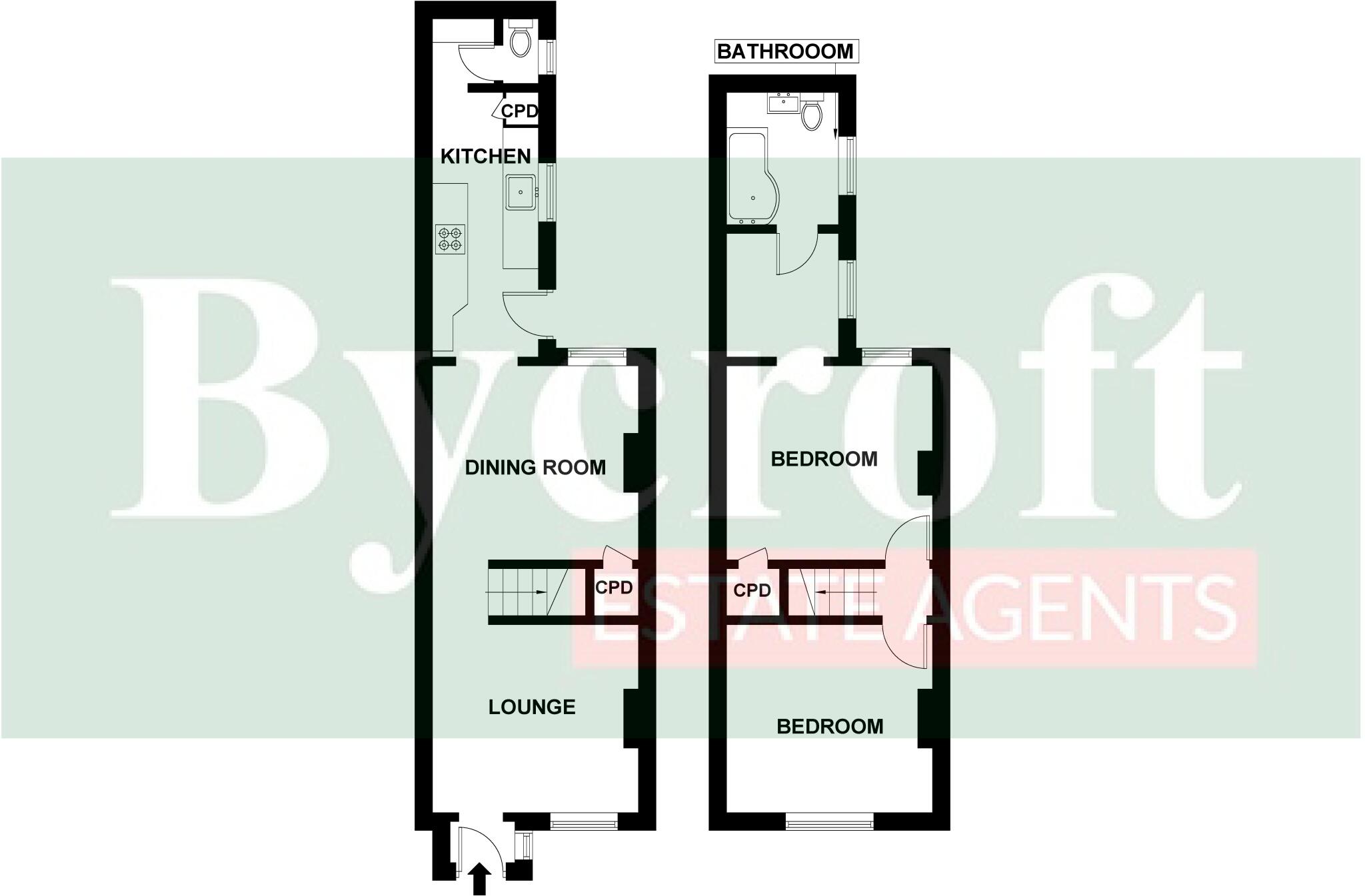 Garfield Road, Great Yarmouth floorplan