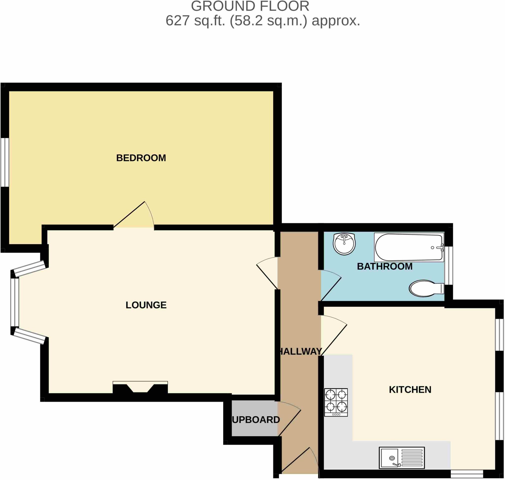 Brentwood Road, Herongate floorplan