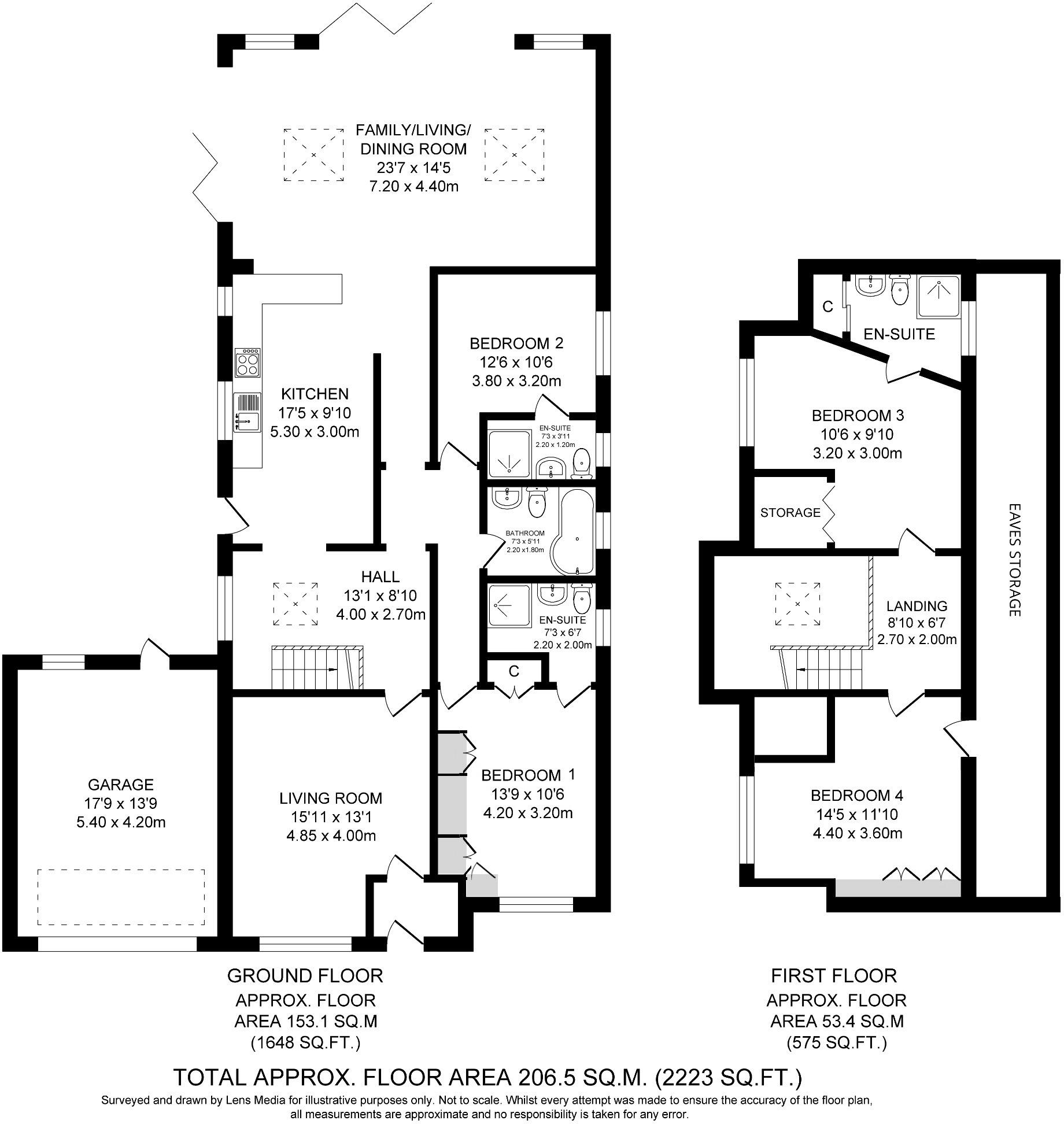 Hillside Avenue, Bromley Cross, Bolton, BL7 9 floorplan