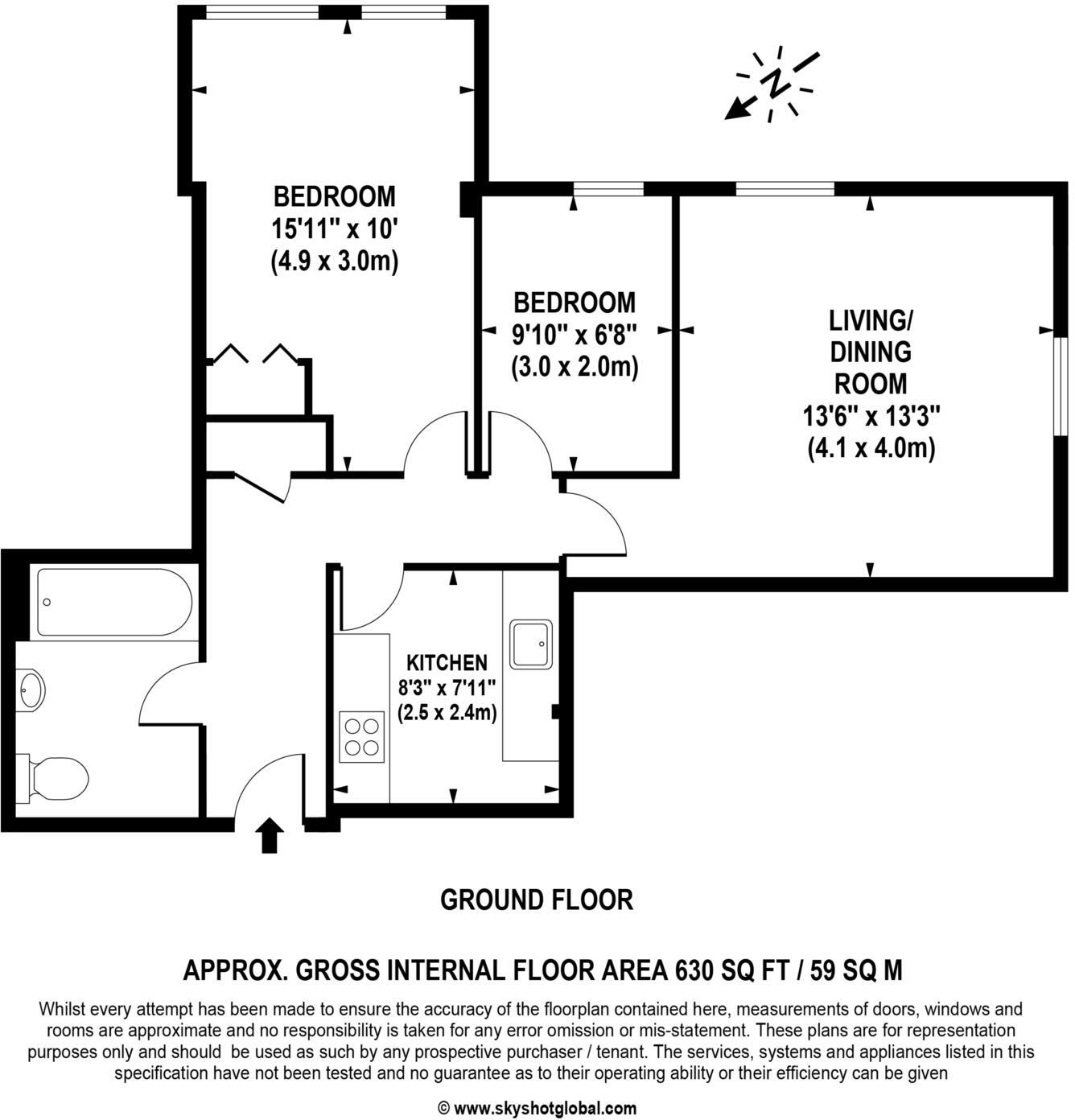 Clearwater House, Richmond floorplan