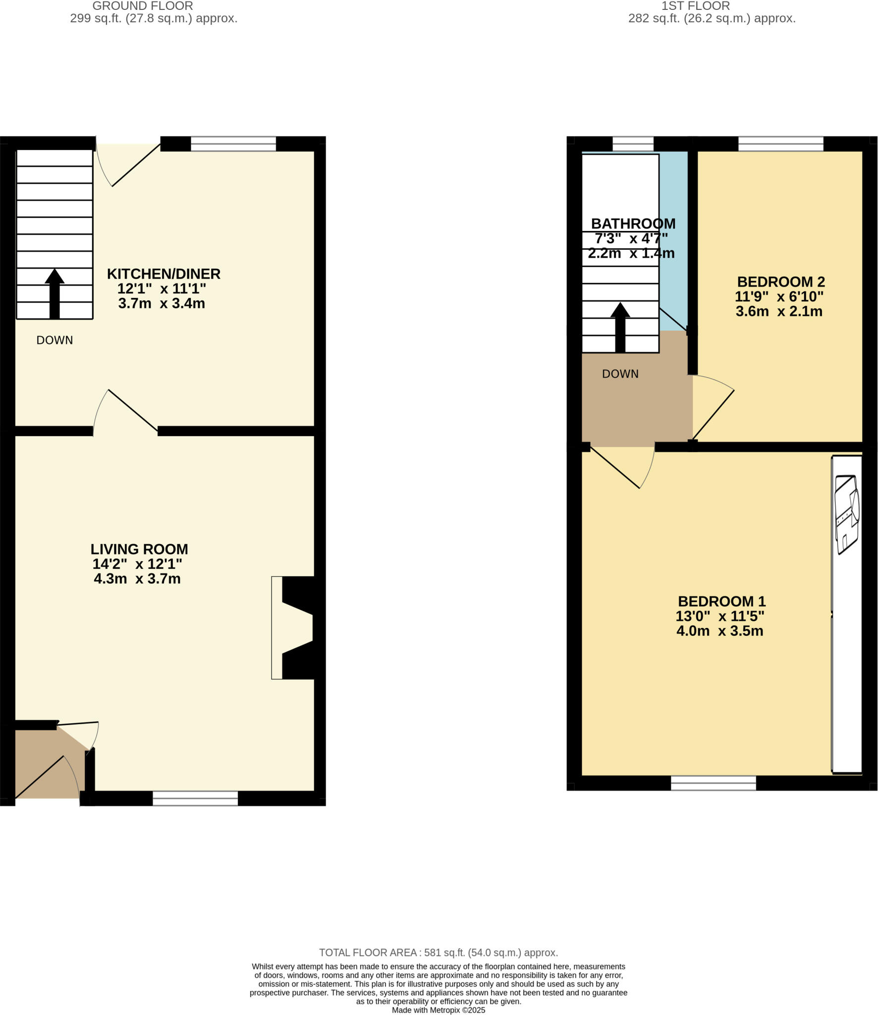Harvey Street , Rochdale  floorplan