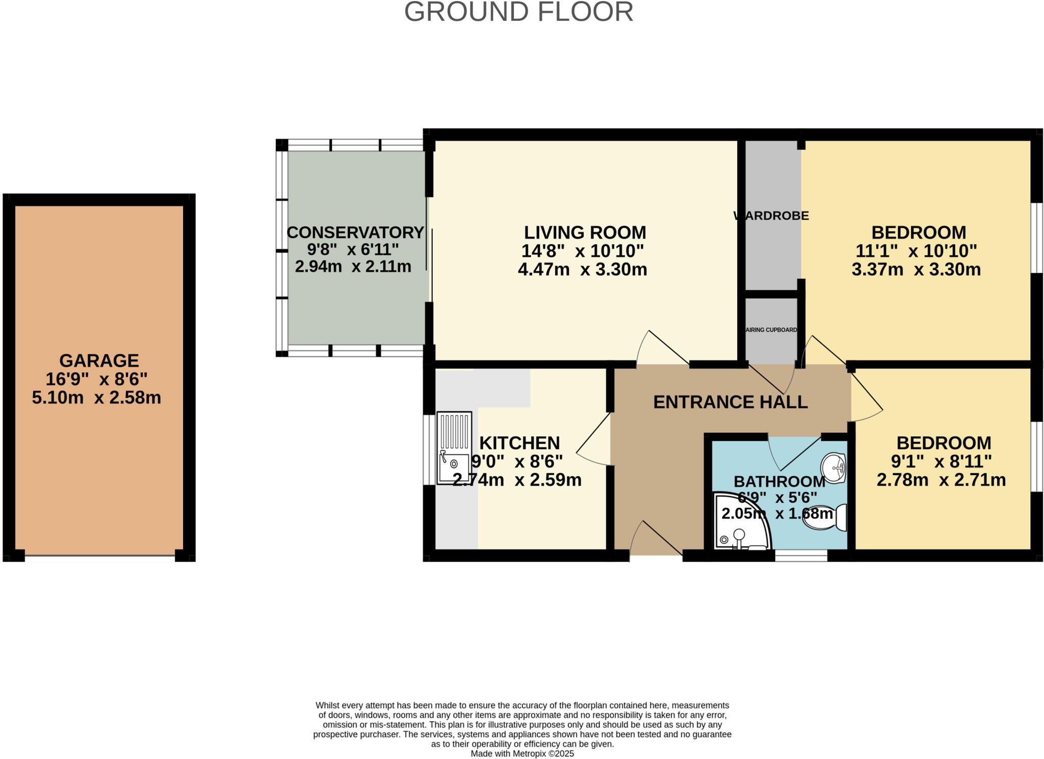 10, Huntersfield, Camborne floorplan