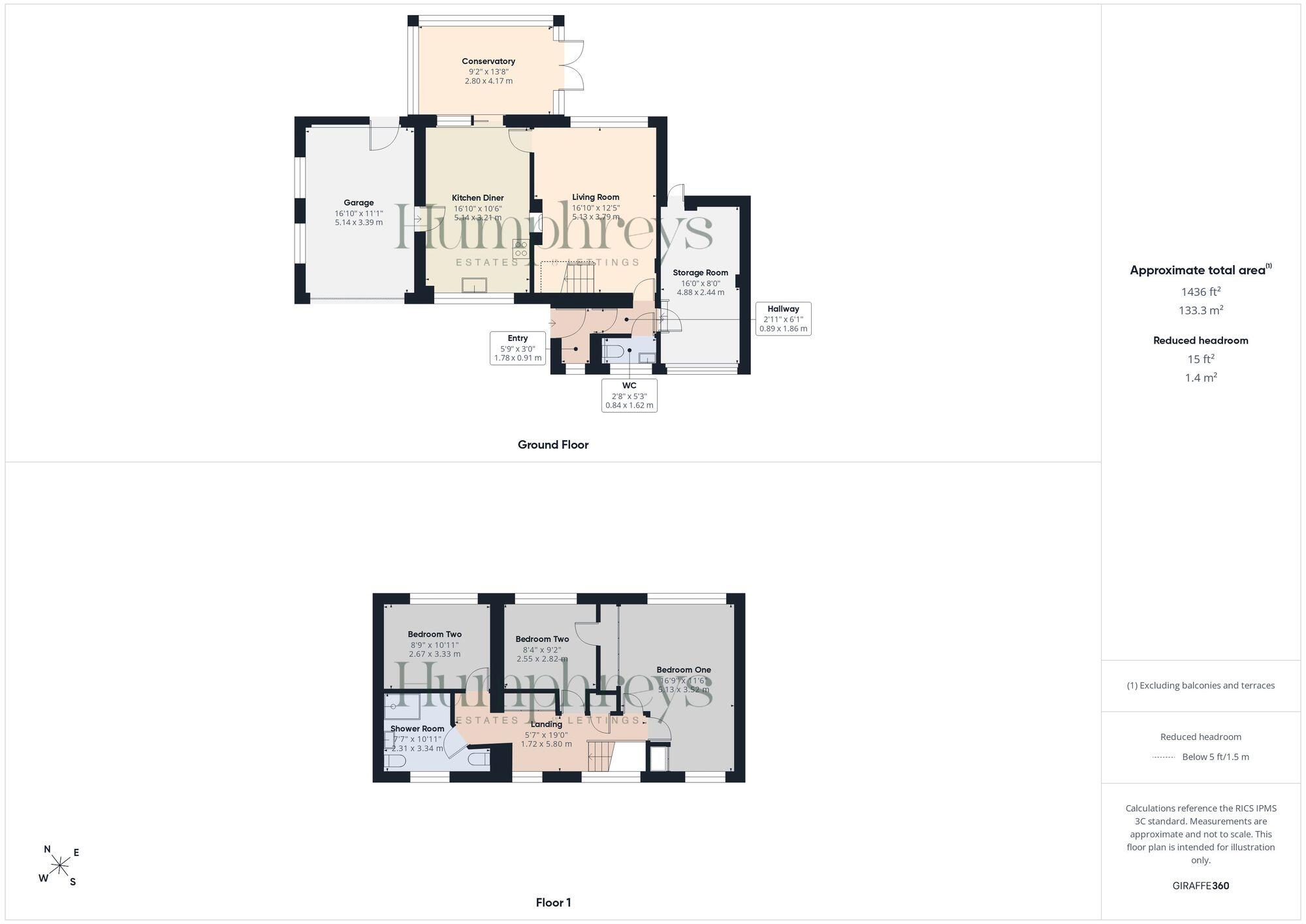 Foxglove Close, Huntington, CH3 floorplan
