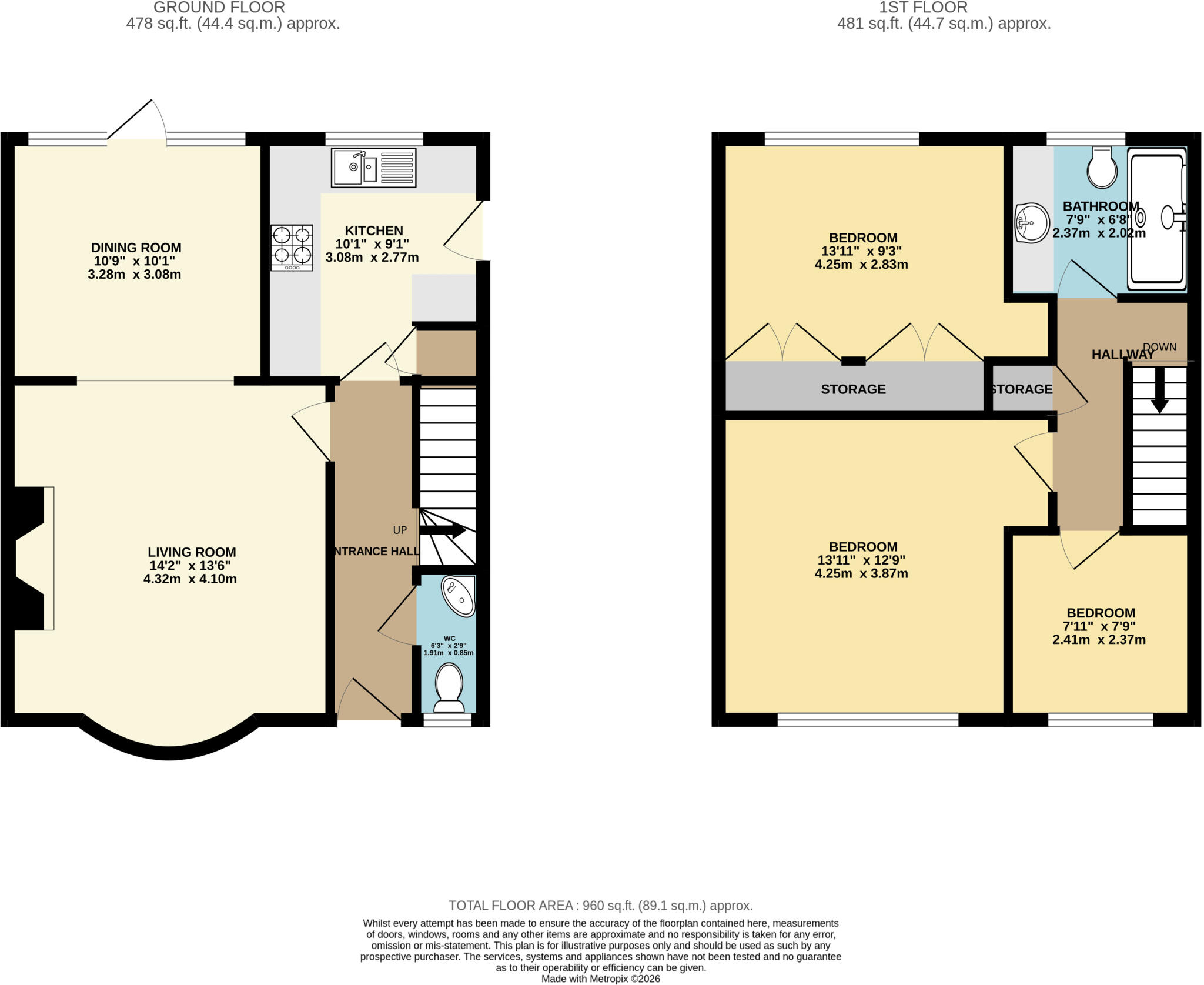 Oakwood Green, Oakwood, Leeds, LS8 floorplan