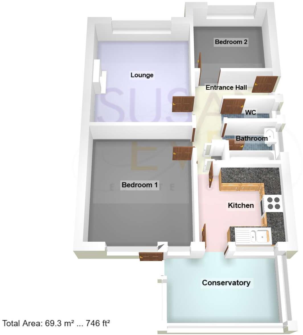 Oxendale Road - Thornton Cleveleys - FY5 4EH floorplan