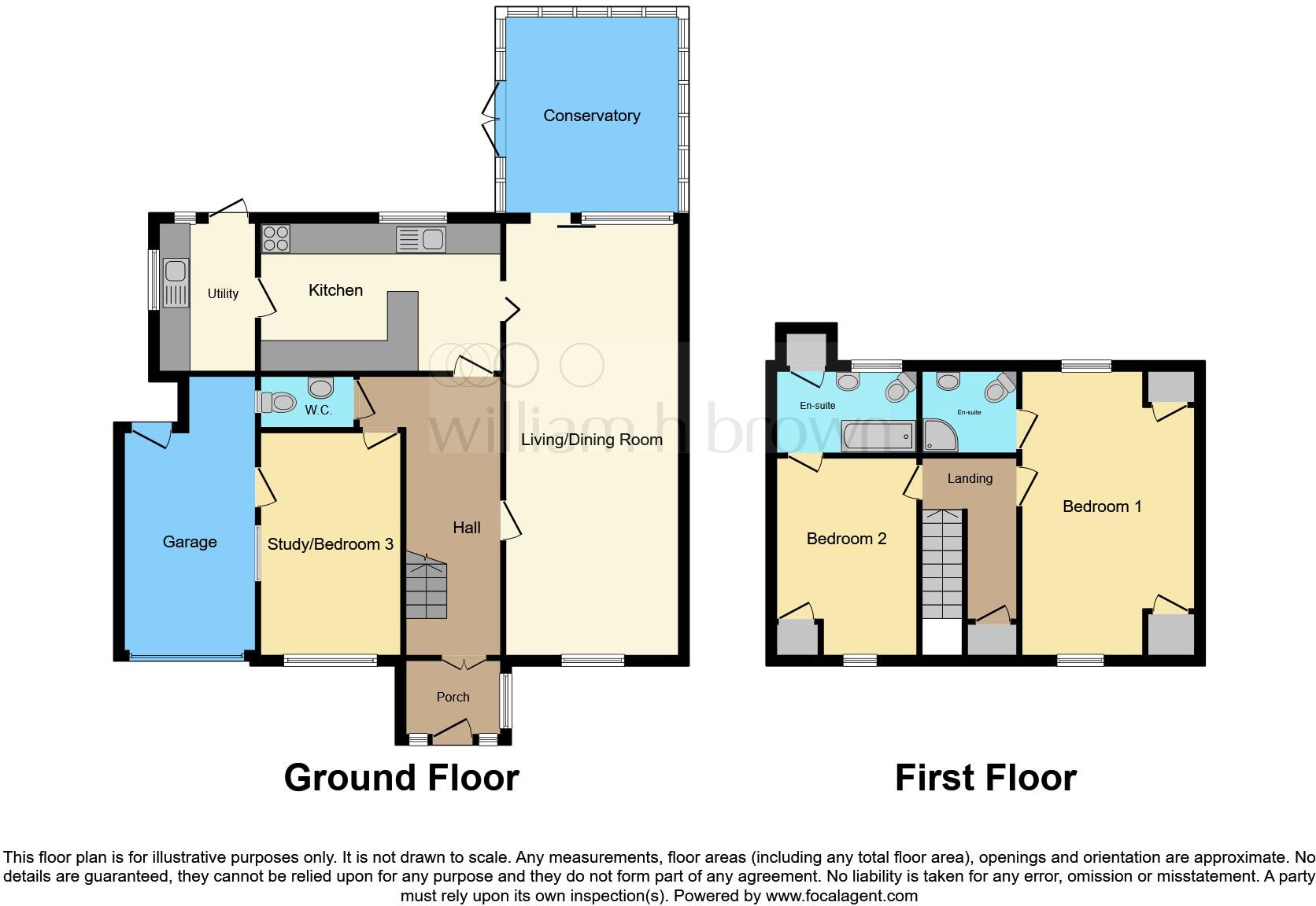 Rye Lane, Attleborough floorplan