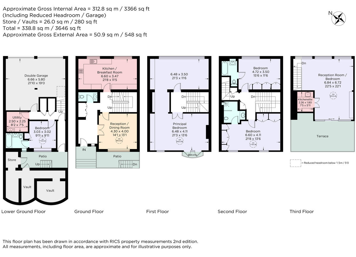 Clarendon Place, London, W2 floorplan