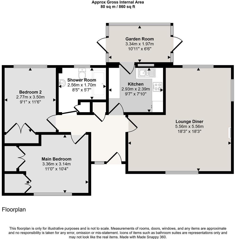 Skipton Road, Silsden floorplan