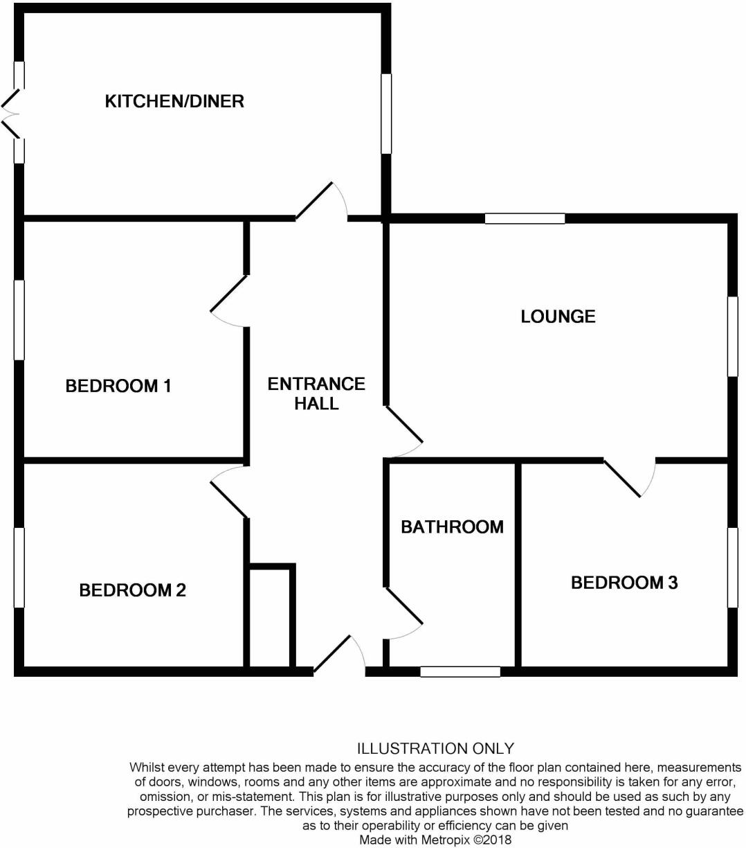 Grebe Close, Bradwell, Great Yarmouth, Norfolk, NR31 floorplan