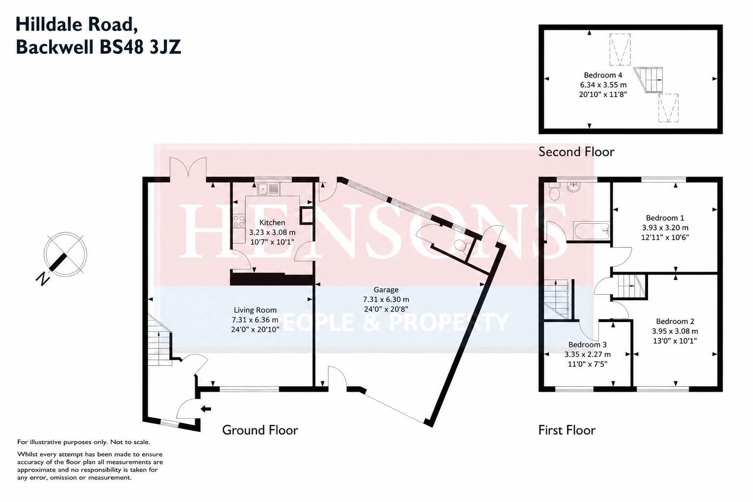 Hilldale Road - a peaceful position away from areas of any new housing floorplan