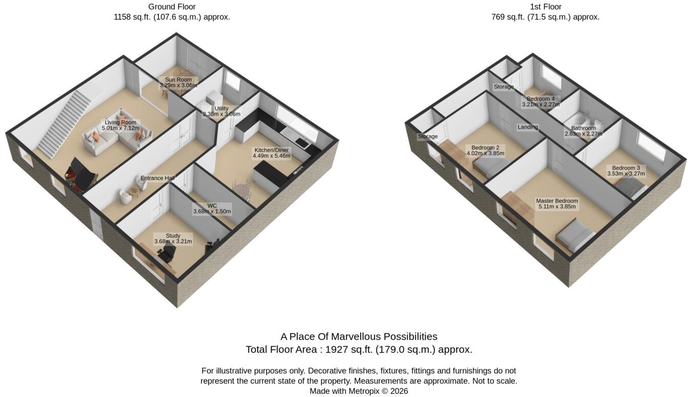 Cleveland View, Picton, North Yorkshire TS15 0AG floorplan