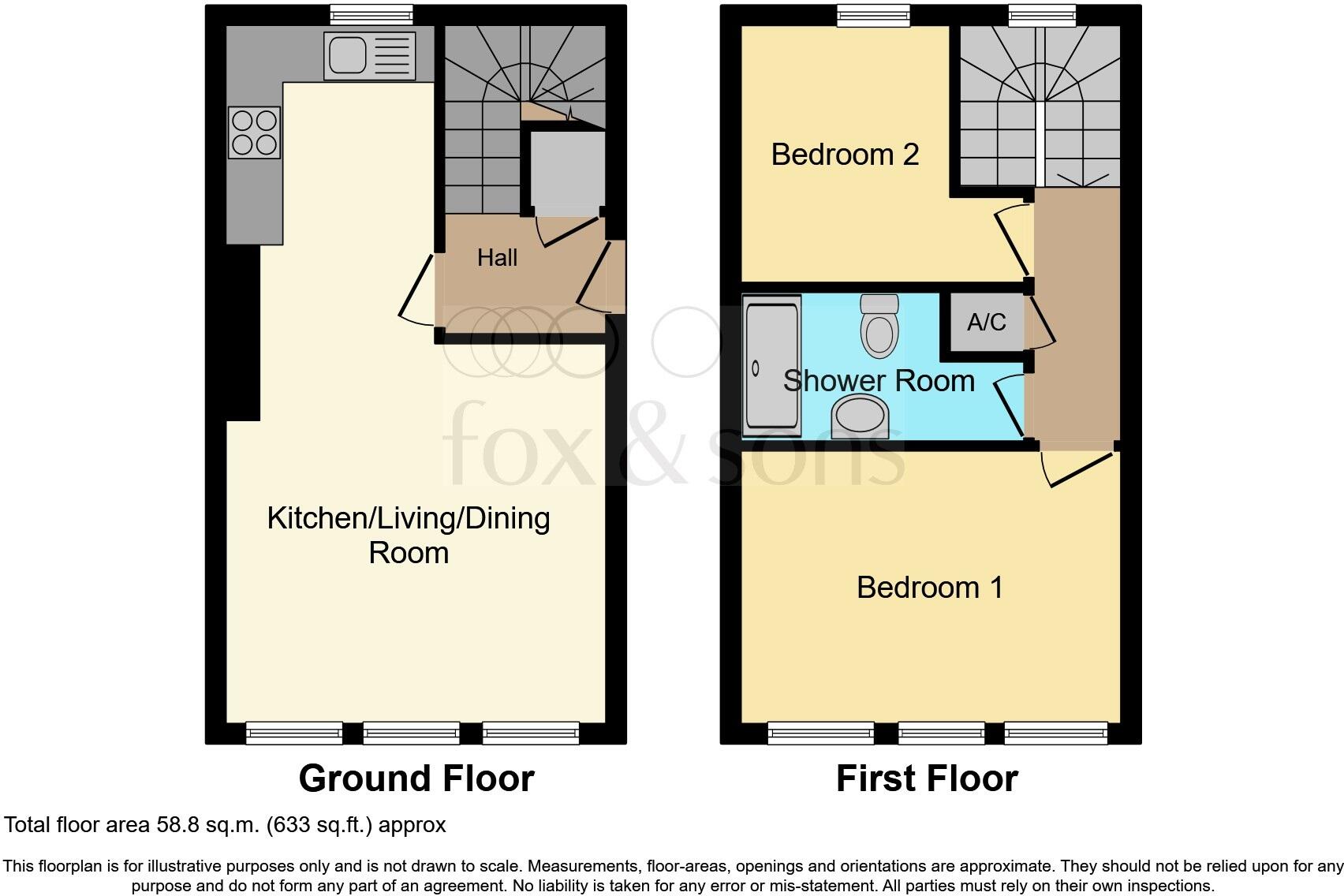 Grande Views, 25 Burlington Place, Eastbourne floorplan