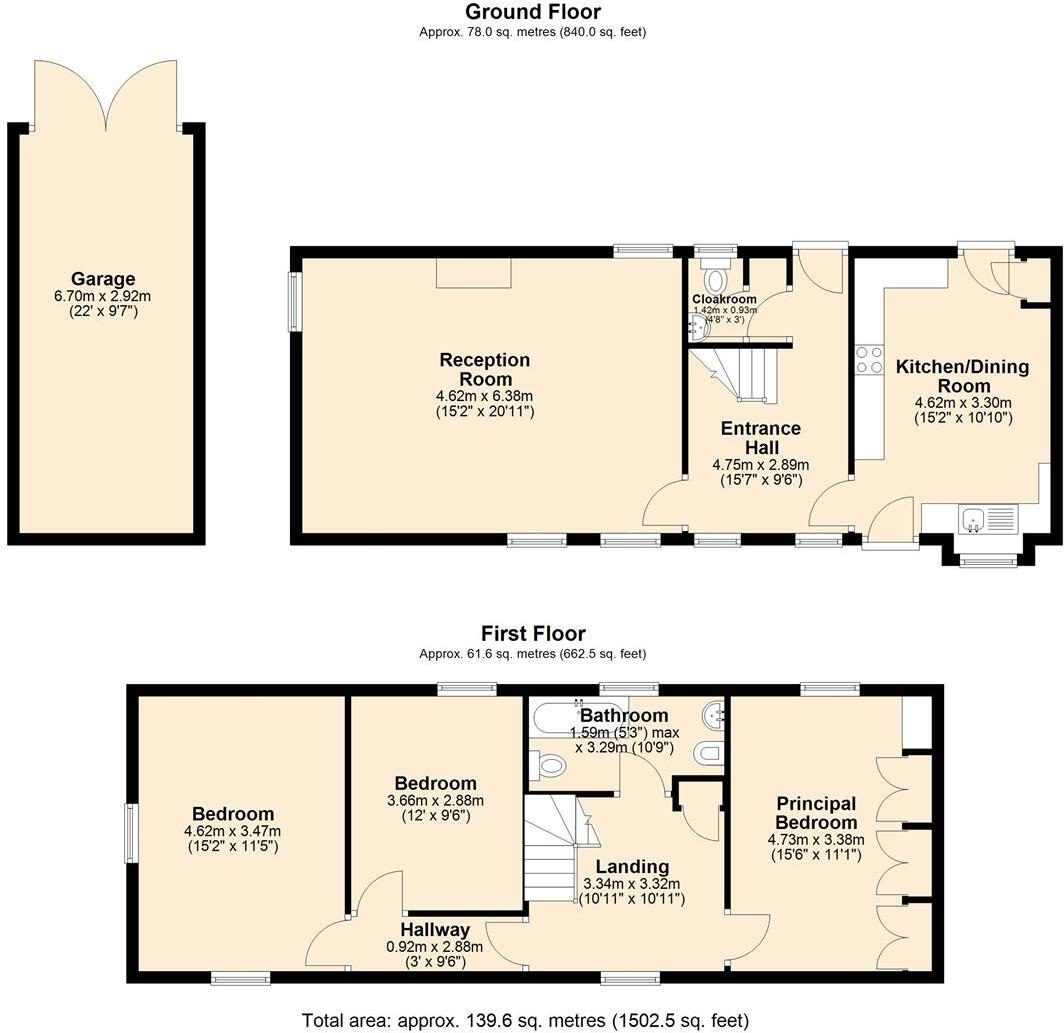 Knowle Cottage, Padley Mews, S32 2HE floorplan