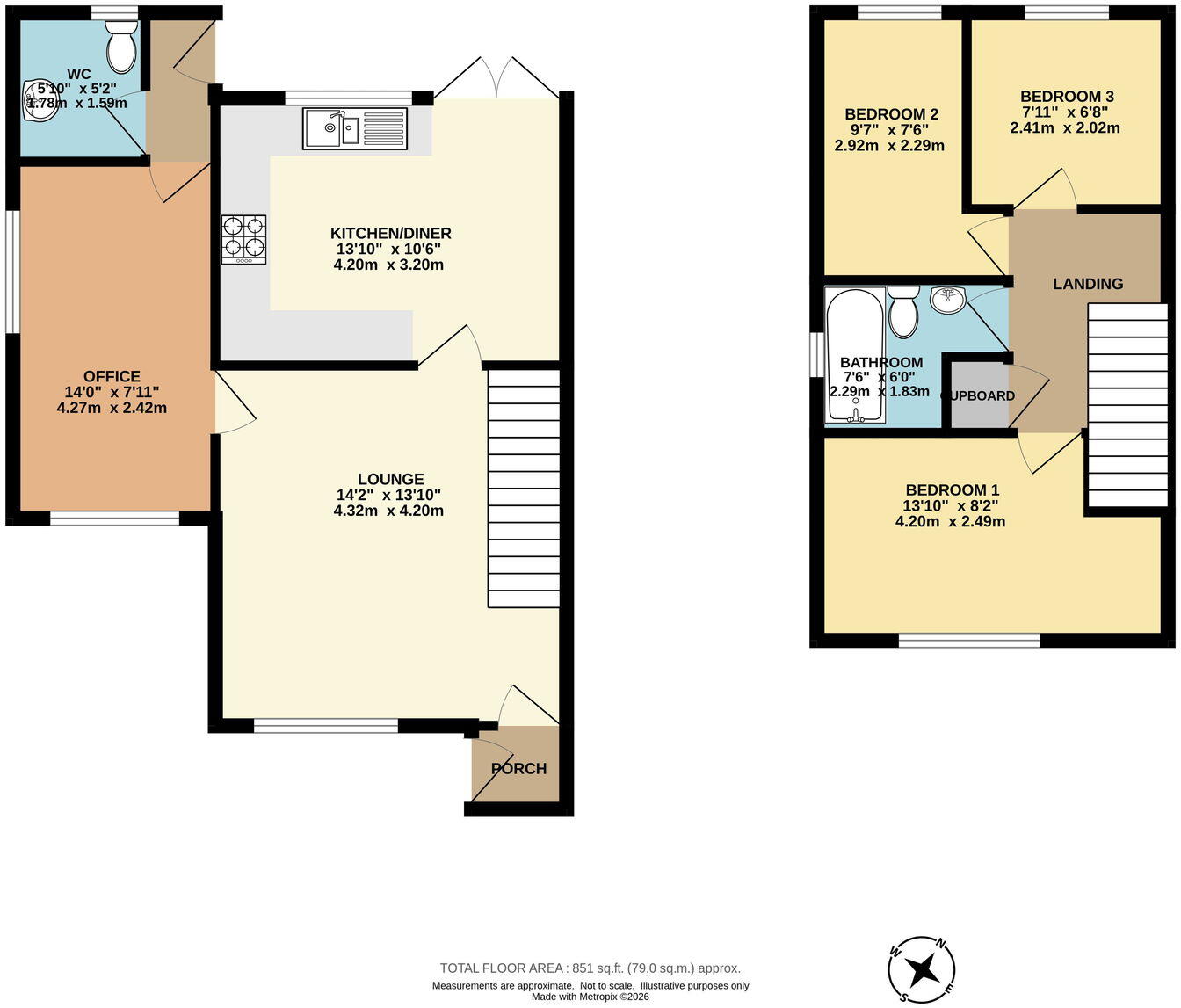 Buddle Close, Staddiscombe, Plymouth floorplan