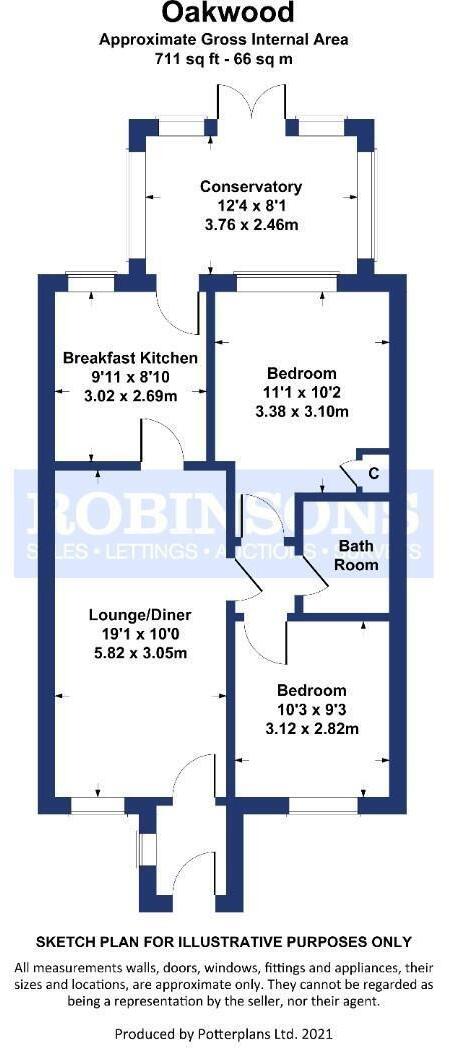 Oakwood, Lanchester, Durham floorplan