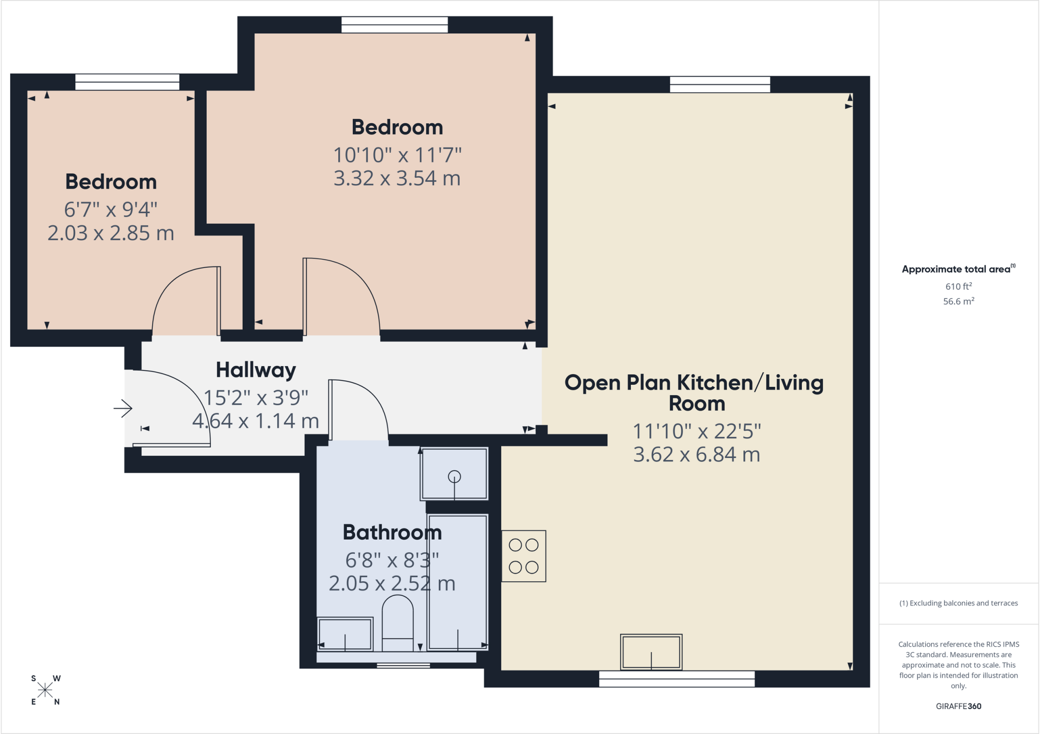 Coral Close, City Point floorplan
