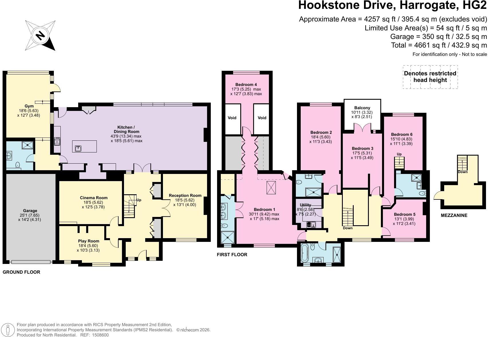 Hookstone Drive, Harrogate, HG2 floorplan