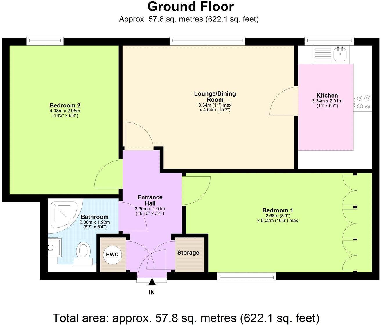 Cowper Road, Berkhamsted, Hertfordshire, HP4 floorplan