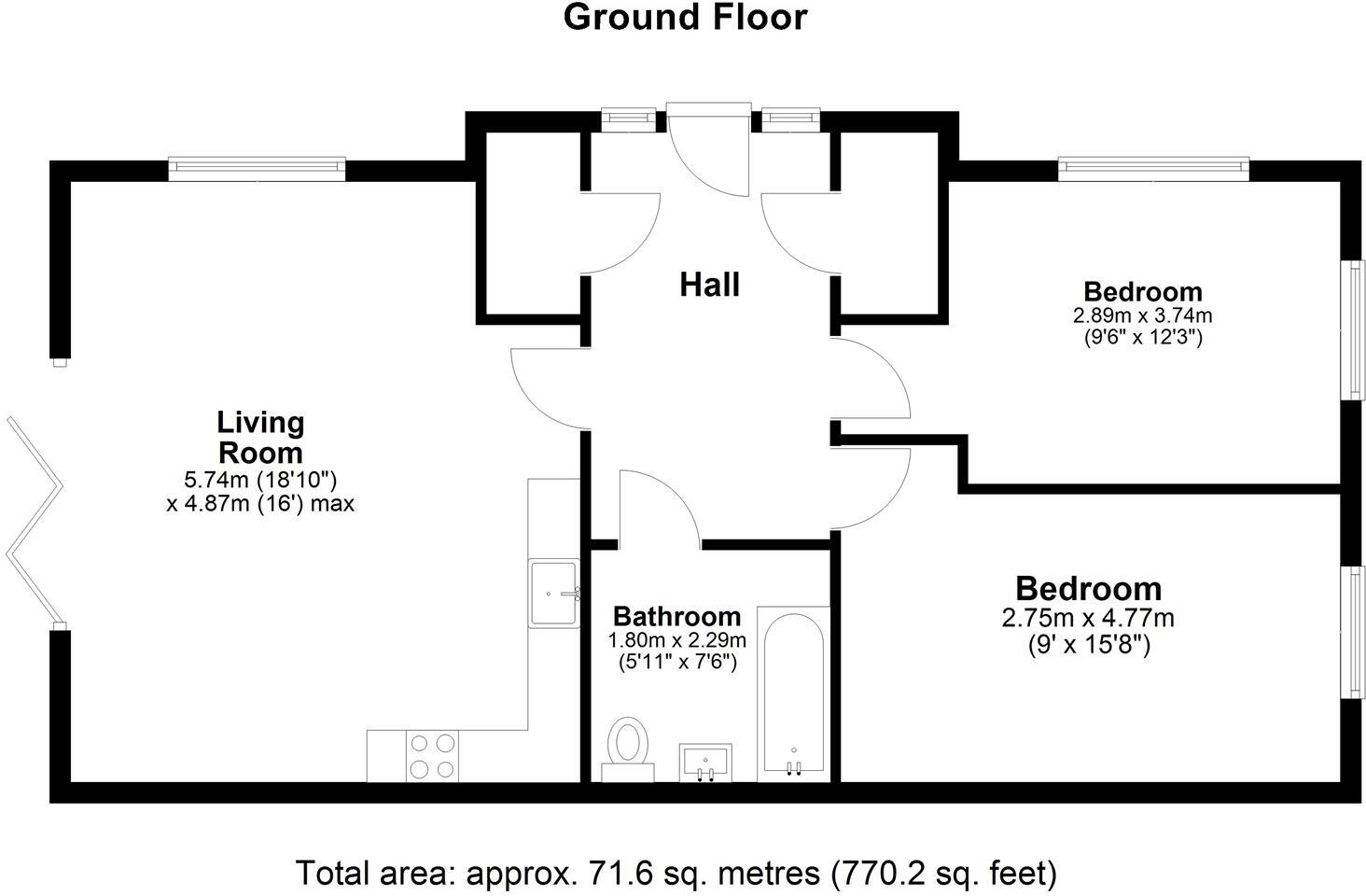 Charlton Lane, West Farleigh, Maidstone floorplan