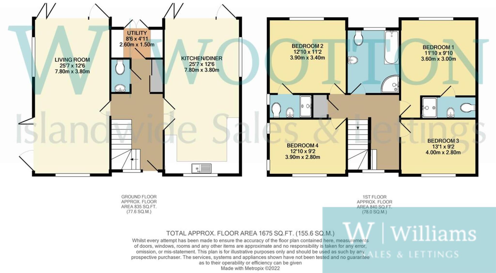 Harwood Close, Wootton Bridge floorplan