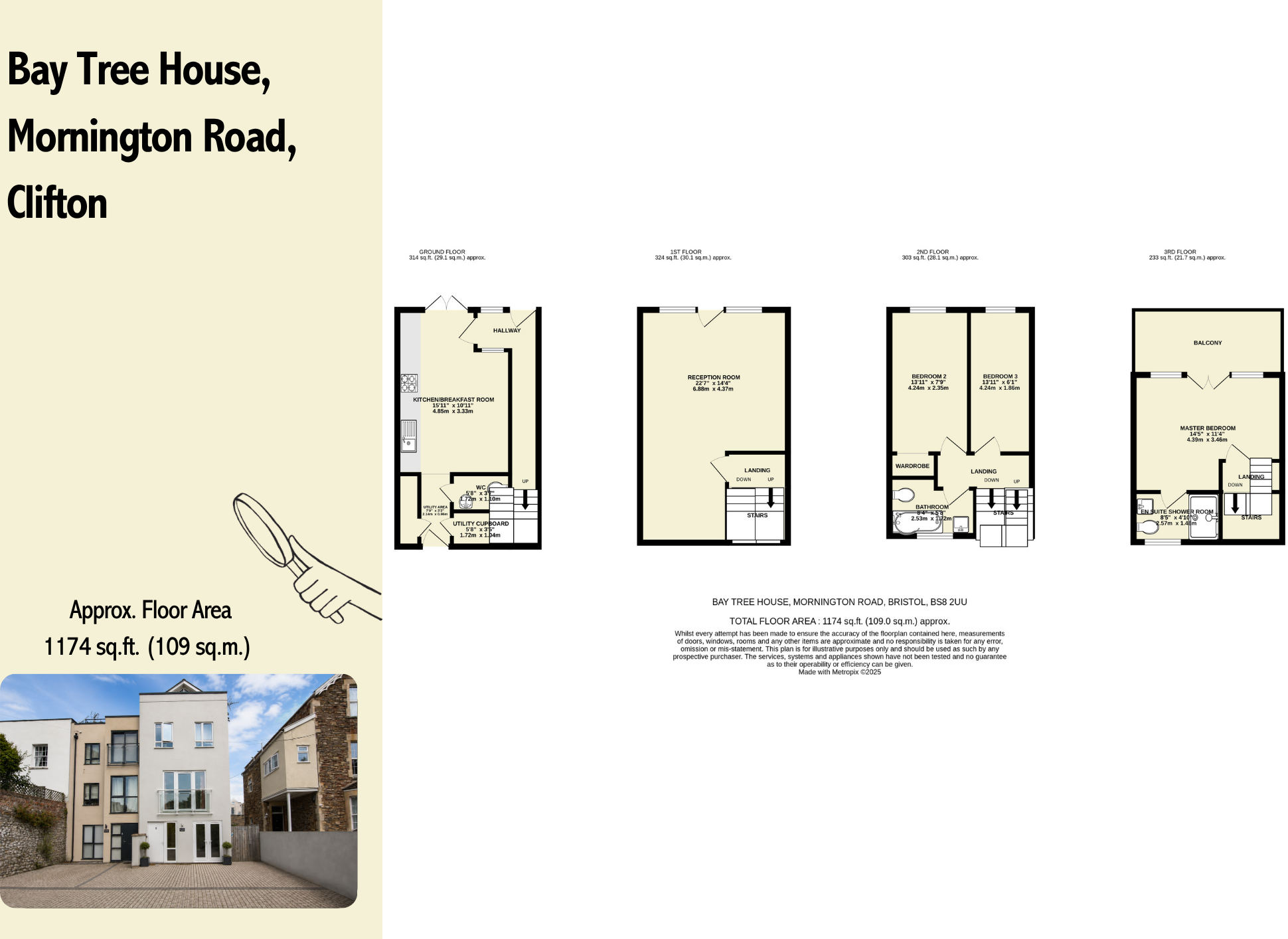 Bay Tree House, Mornington Road, Clifton floorplan