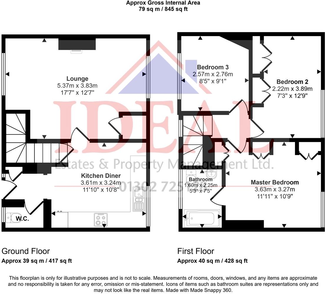 The Park, Woodlands, Doncaster floorplan