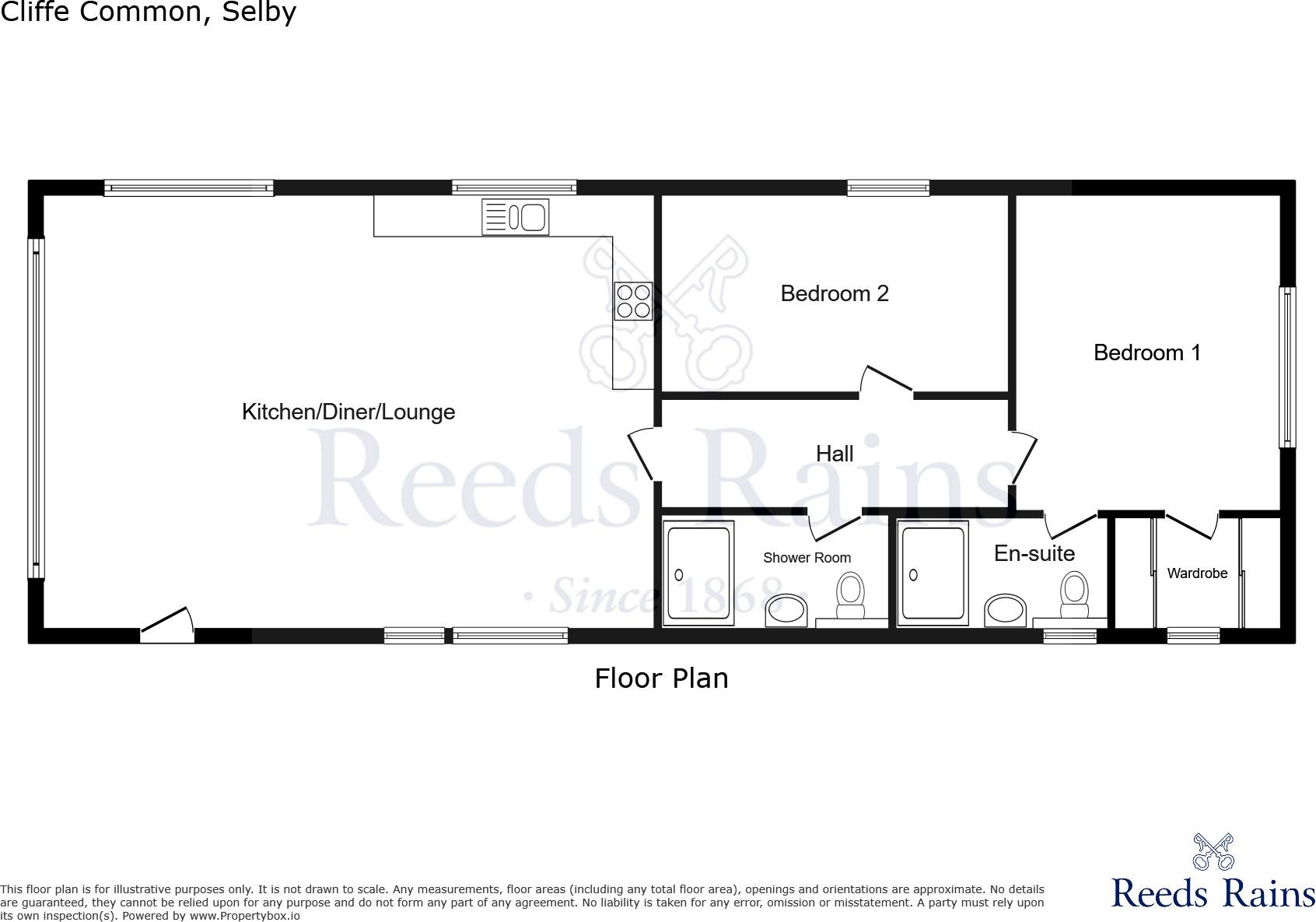 Cliffe Common, Selby, North Yorkshire, YO8 floorplan