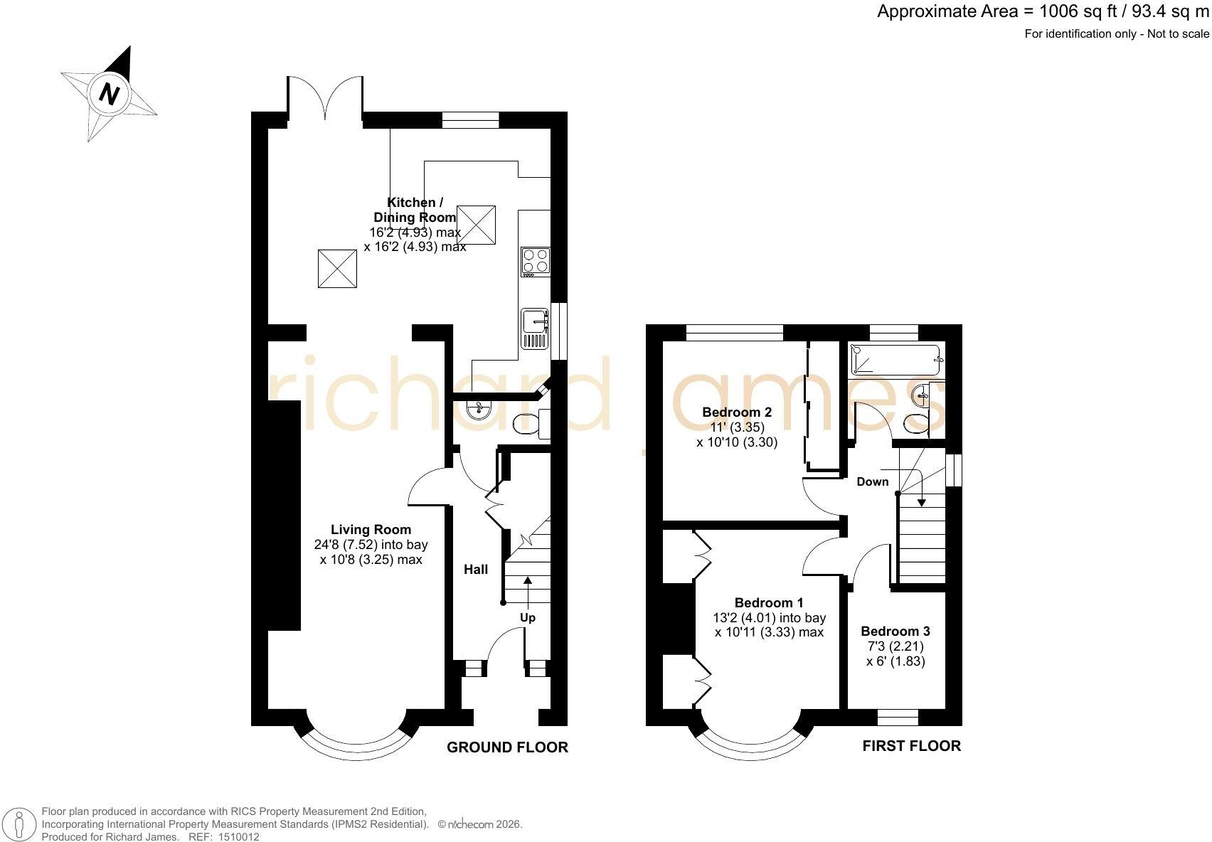 Little Avenue, Rodbourne Cheney, Swindon, SN2 floorplan