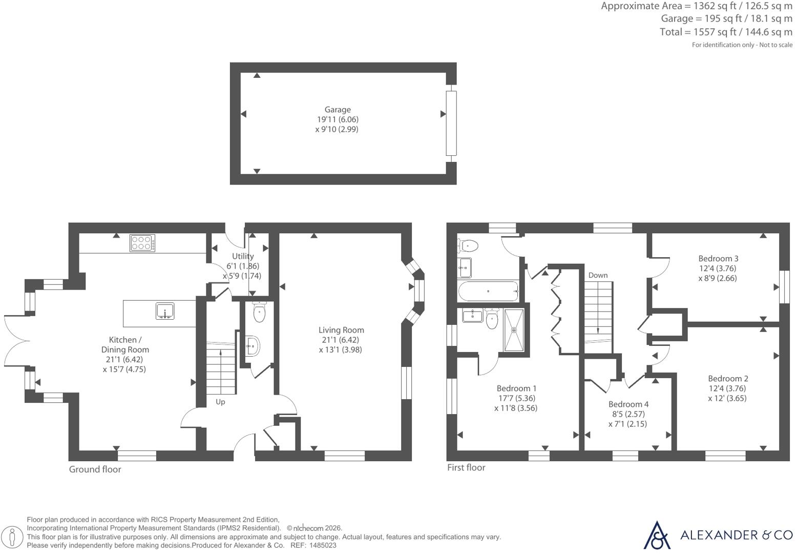 Ariel Lane, Brackley, Northamptonshire floorplan