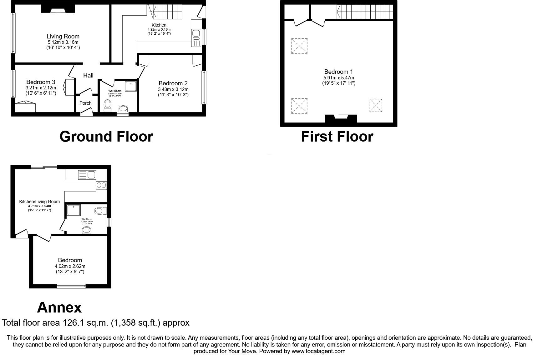 Cornwall Drive, Bury, Greater Manchester, BL9 floorplan